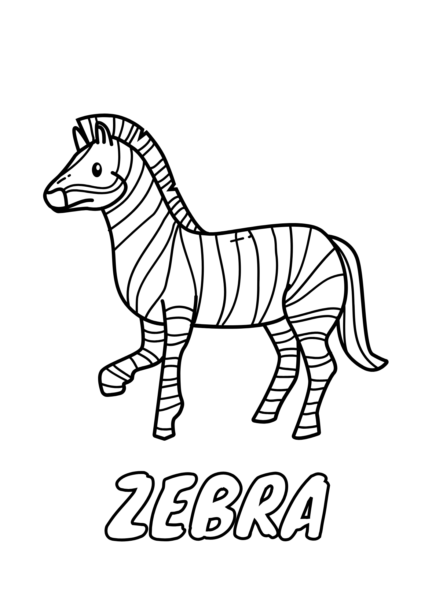 Animal para colorear
