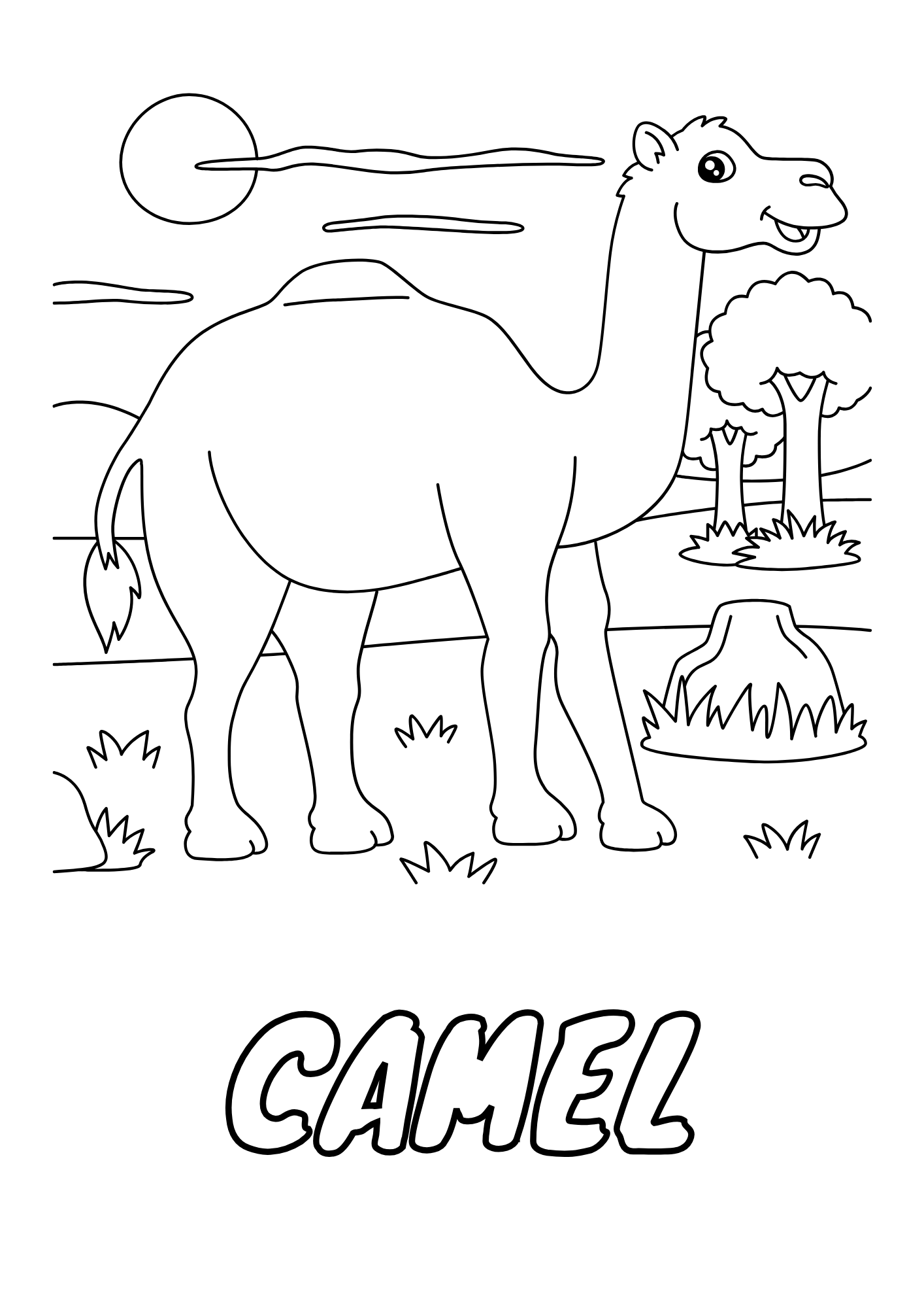 Animal para colorear