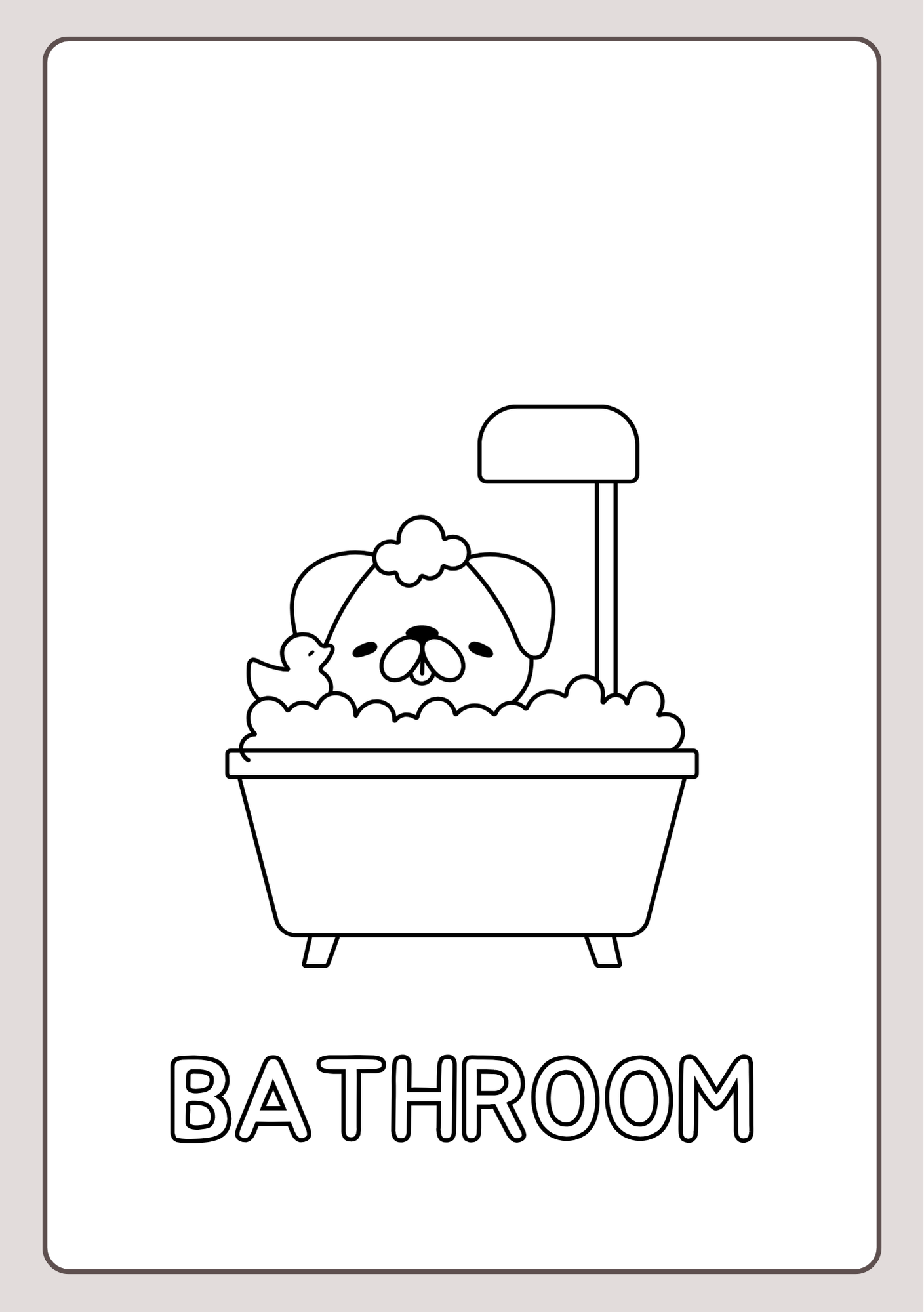 Booklet para colorear