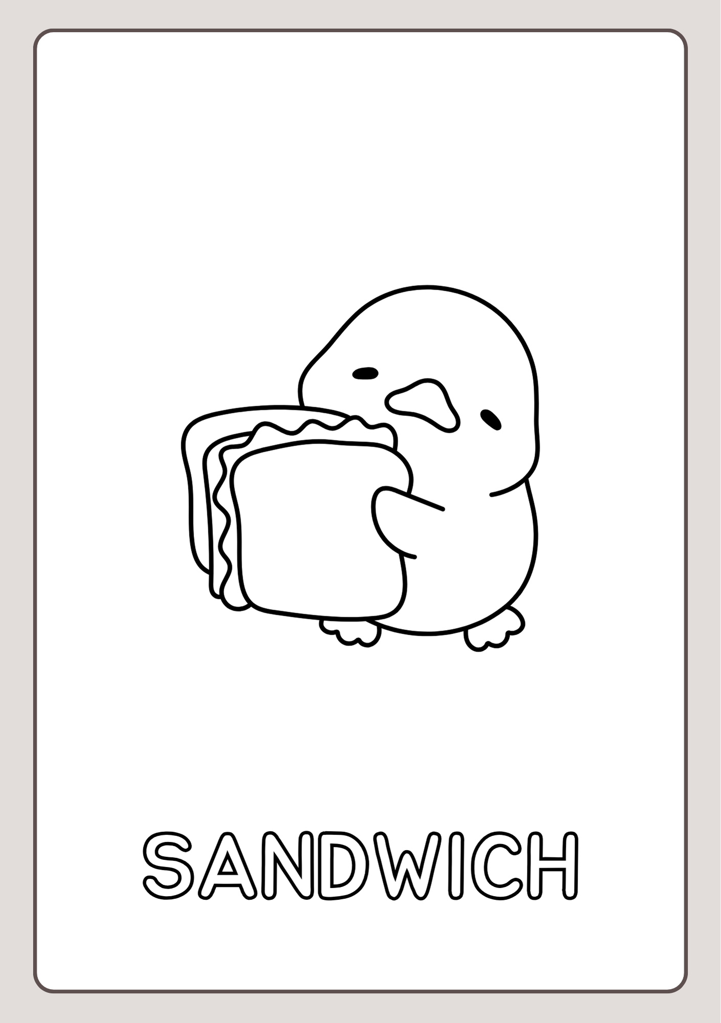 Booklet para colorear