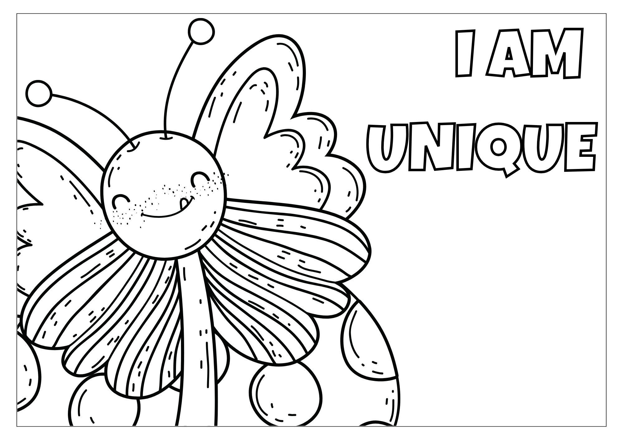 Mariposa para colorear