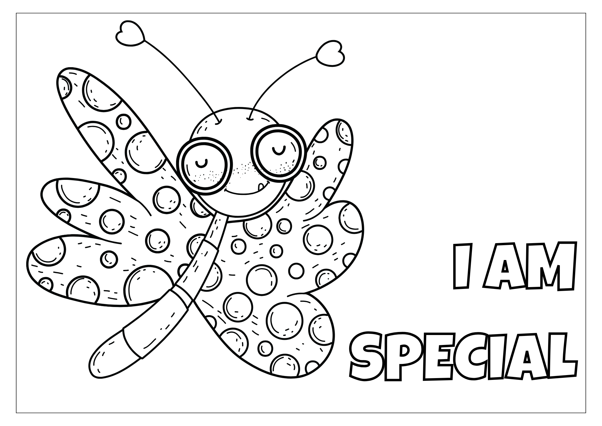 Mariposa para colorear