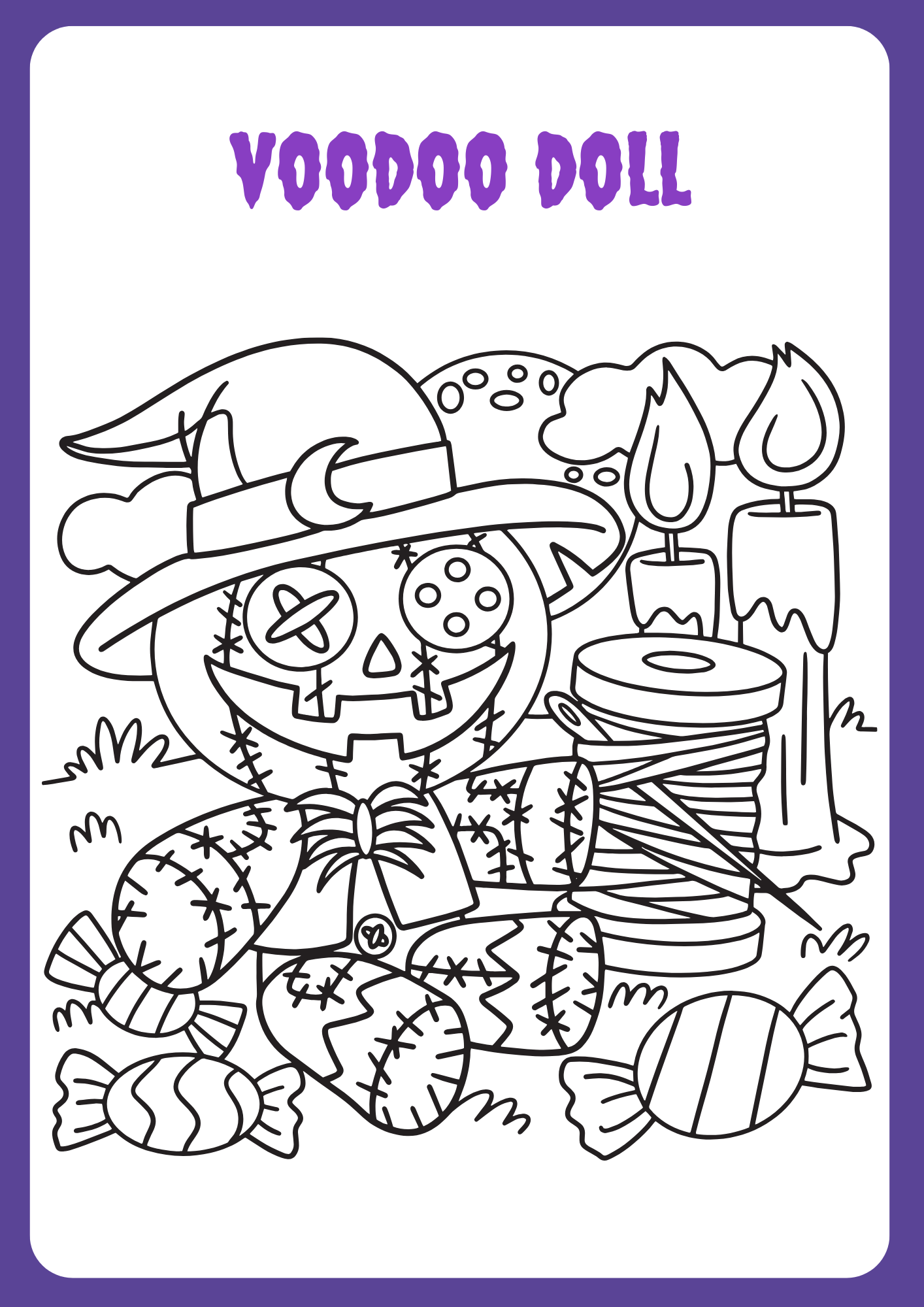 Halloween para colorear