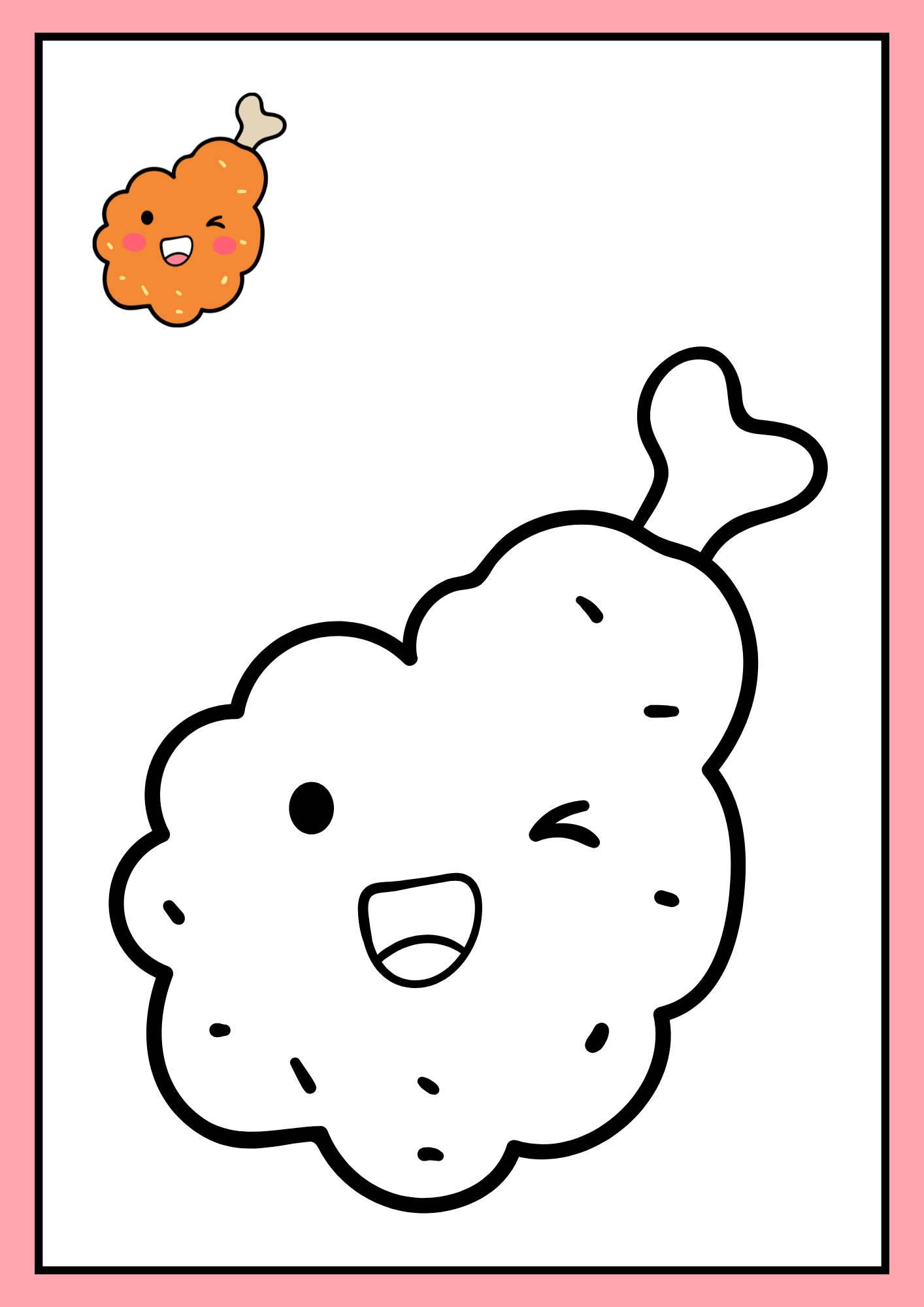 Kawaii para colorear