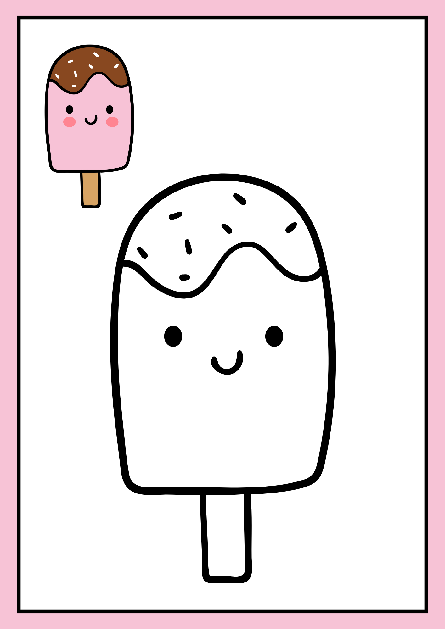 Kawaii para colorear